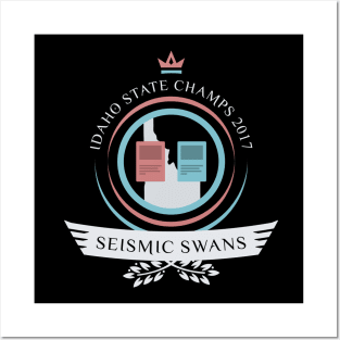 Seismic Swans Life Posters and Art